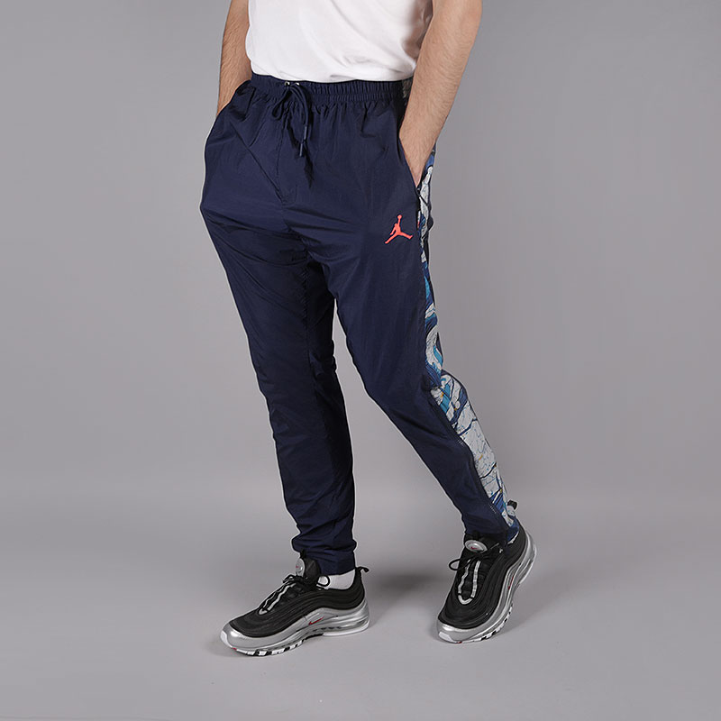мужские синие брюки Nike x RW Flight Pants AV4753-410 - цена, описание, фото 3